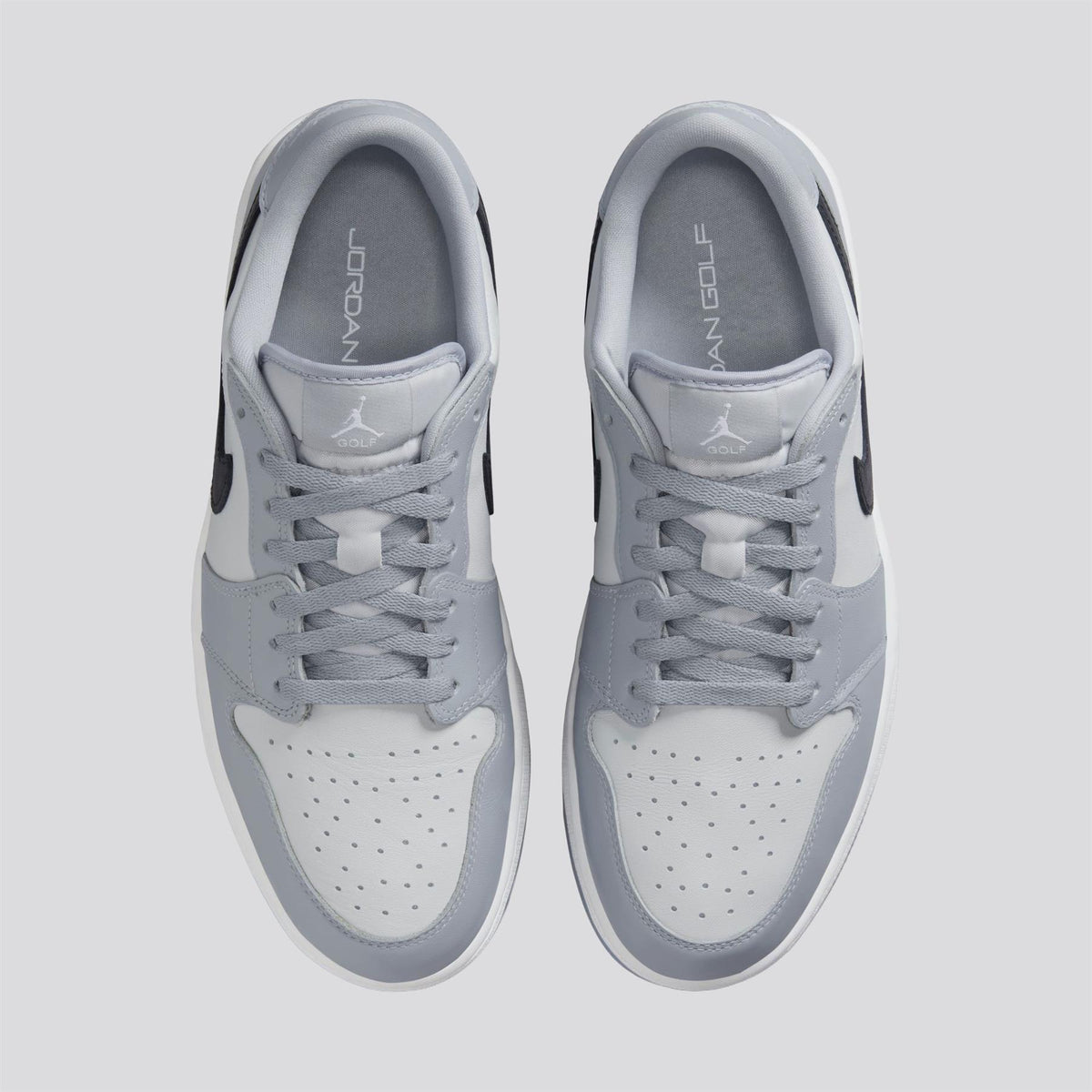 Air Jordan 1 Low G Golf Shoes Steam/Steam/White/Tangerine Tint