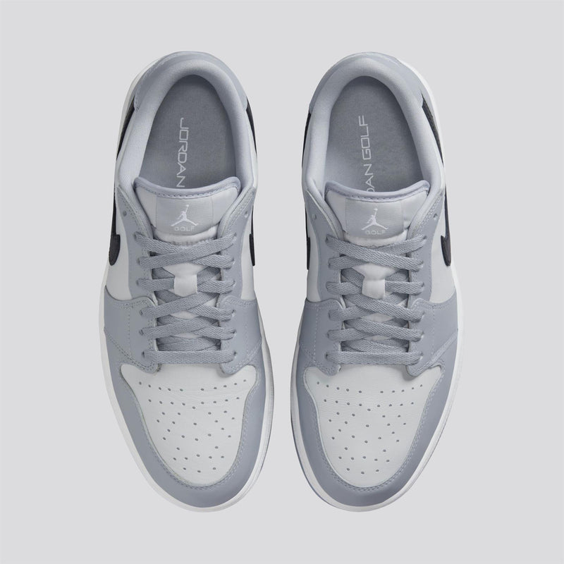 Air Jordan 1 Low G Golf Shoes Steam/Steam/White/Tangerine Tint
