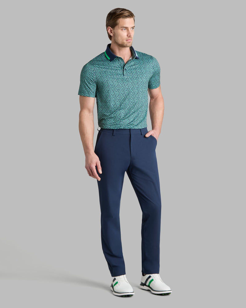 Triple/G Tech Jersey Polo Twilight/Clover