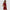Hamptons Dress Deep Crimson