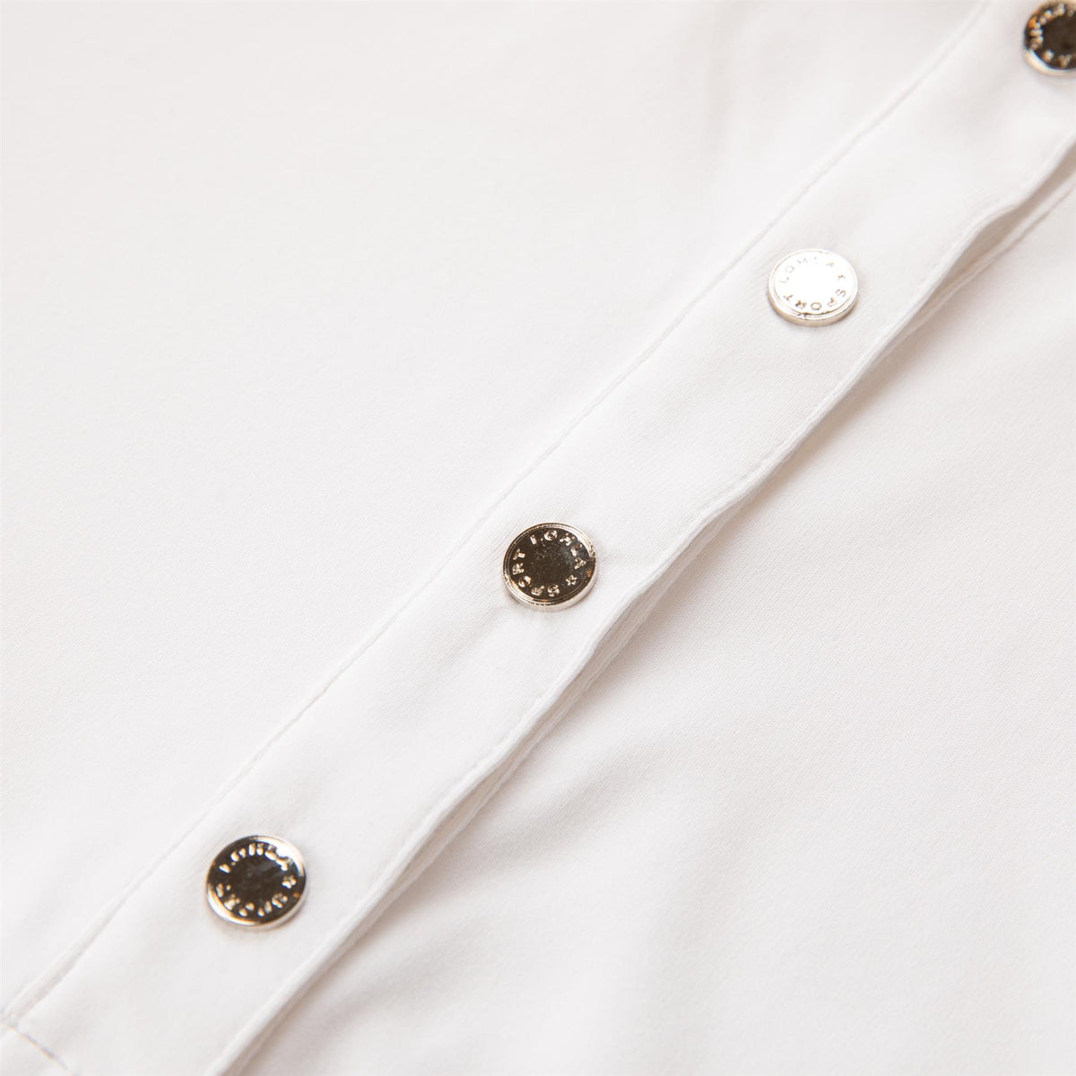 Womens The Mia Polo White