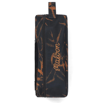 Malbon Golf Malbon Supplies Ripstop Canvas Shoe Bag Onyx