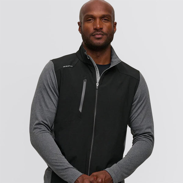 Zero Restriction Z710 Full Zip Hybrid Jacket Black/Charcoal