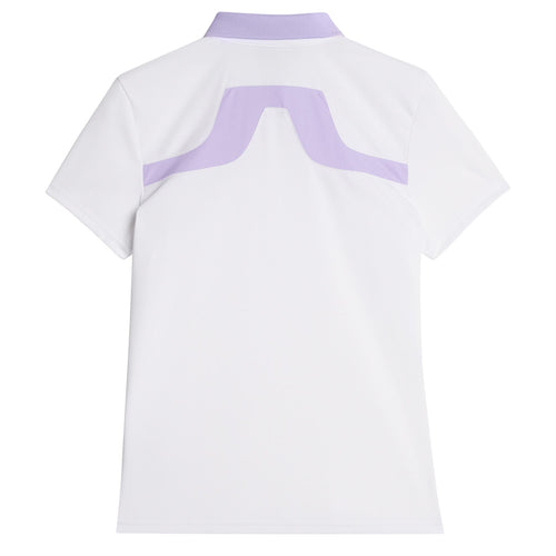 Womens Cassie TX Jersey Polo White - AW24