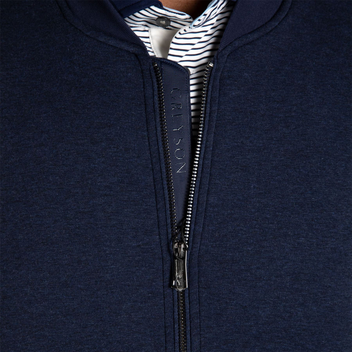 Calgary Luxe Bomber Maltese Blue