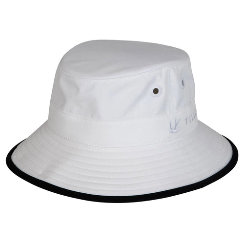 Tilley Wide Brim Bucket Hat White/Black - AW24