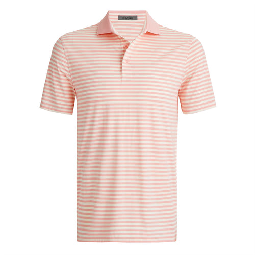 Perforated Stripe Tech Jersey Polo Amour - AW24