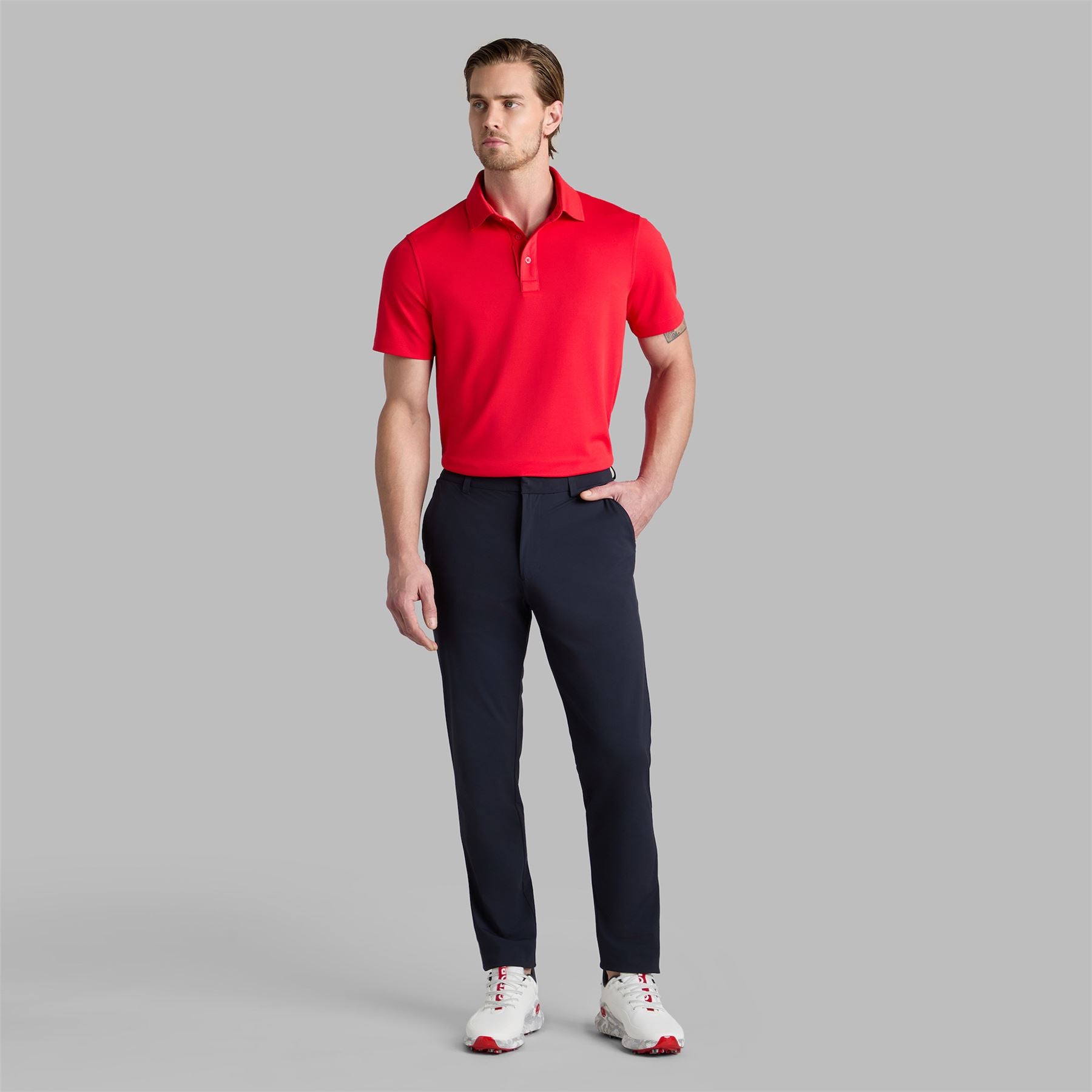 Essential Performance Pique Polo Lava