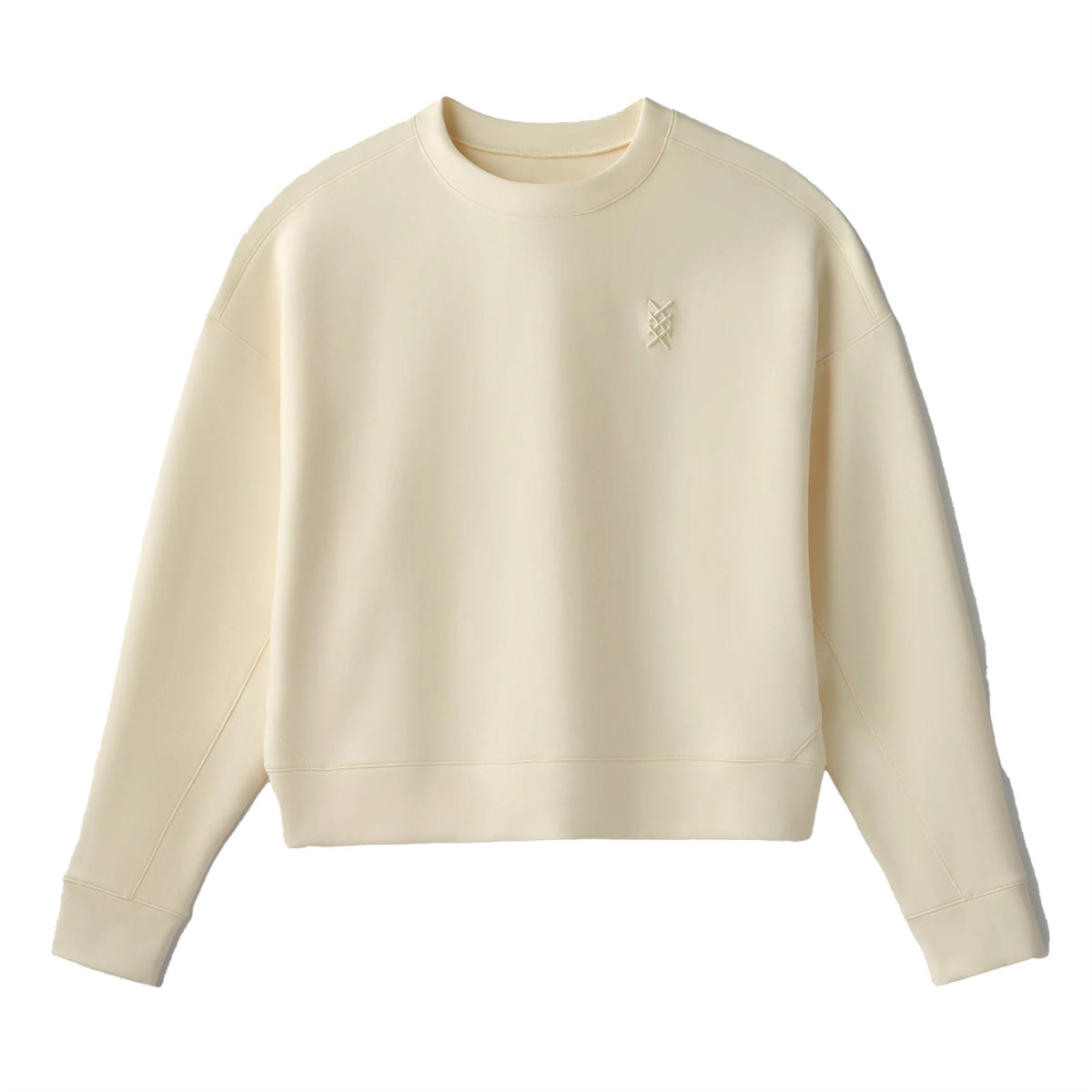 Womens DreamGlow Crewneck Sweatshirt Lemon Mist