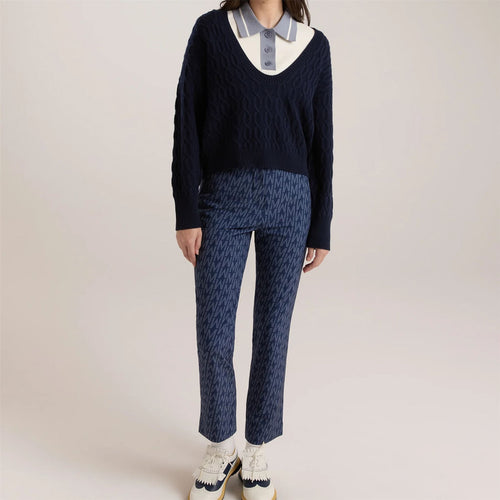 Womens Nora Pants Navy Multi