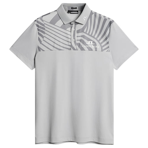 Jeff Regular Fit TX Jersey Tour Polo Light Grey - SU24