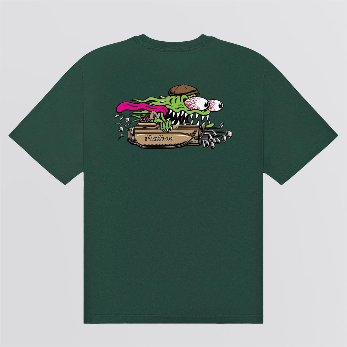 x Santa Cruz Bermuda Slasher Tee Malbon Green
