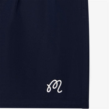 Malbon Golf Classic Pleated Shorts Navy | TRENDYGOLF USA