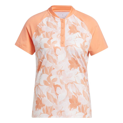 Womens Floral Polo Coral Fusion - SS23