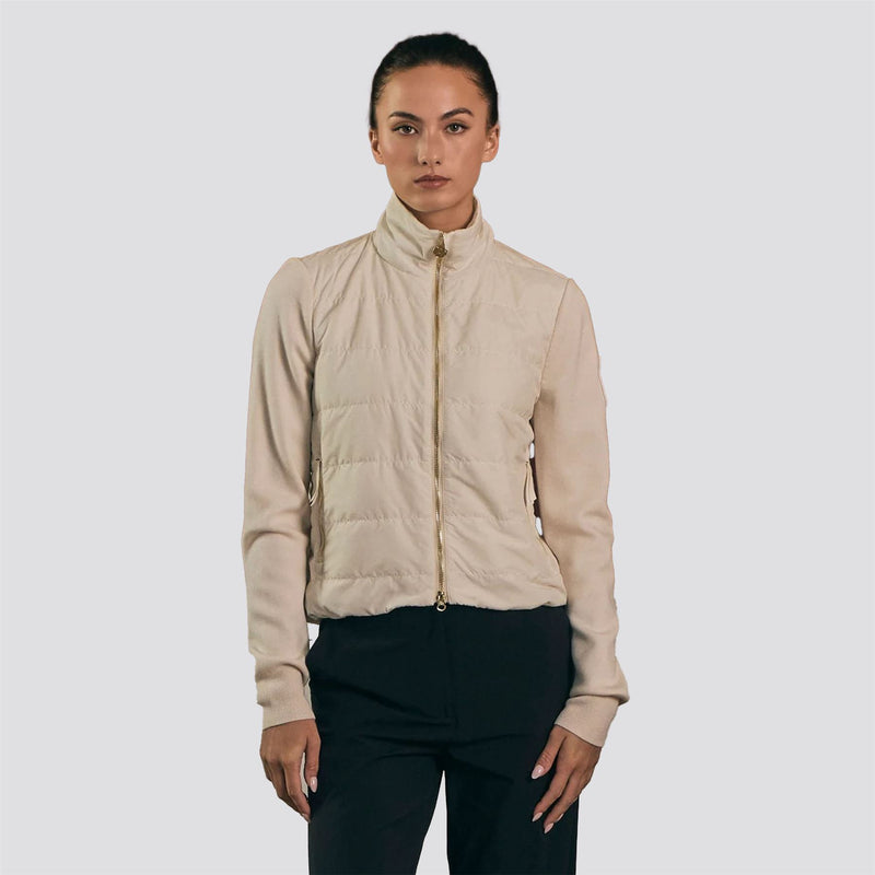 Womens Selena Jacket Pinky White