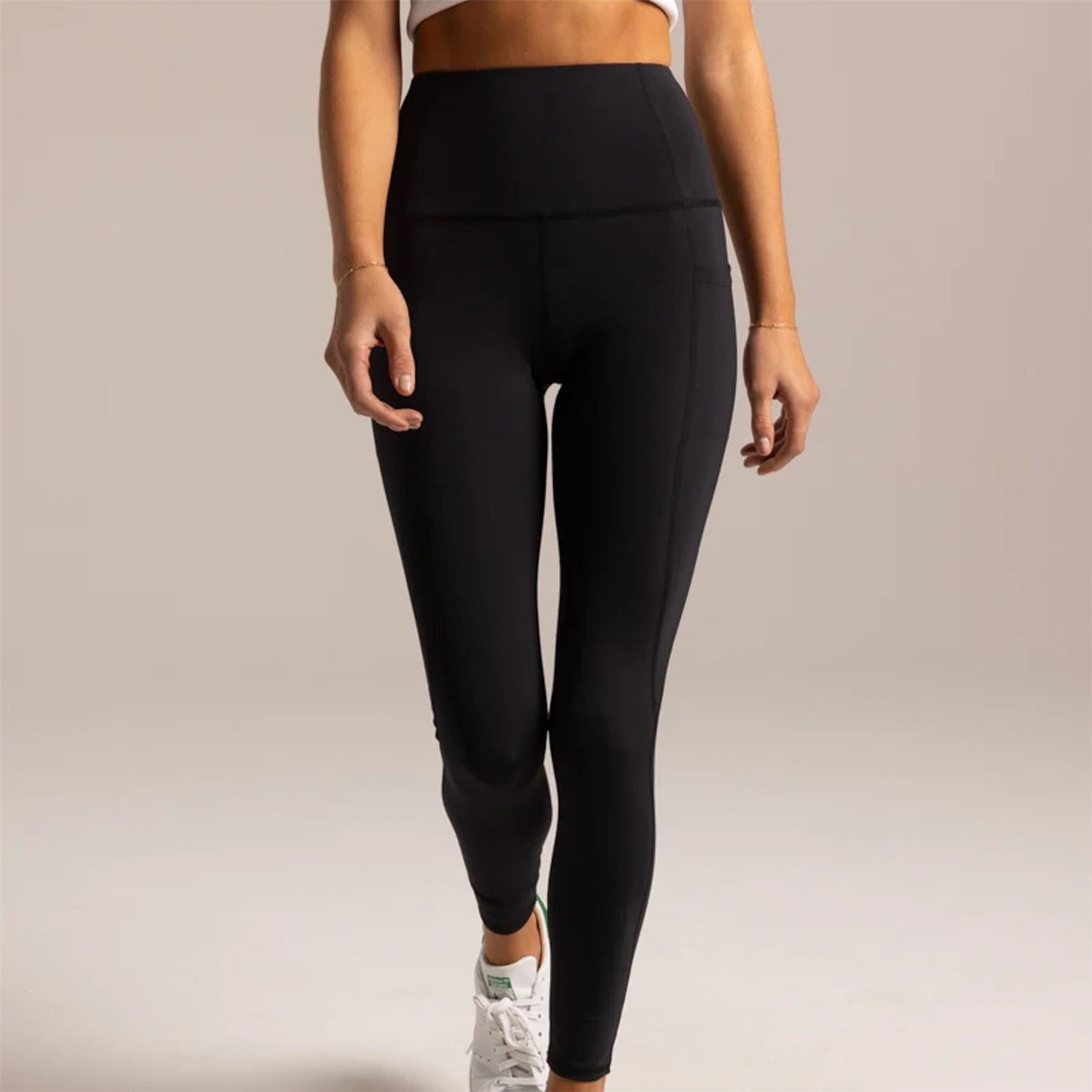 Womens Lux Leggings Pure Black