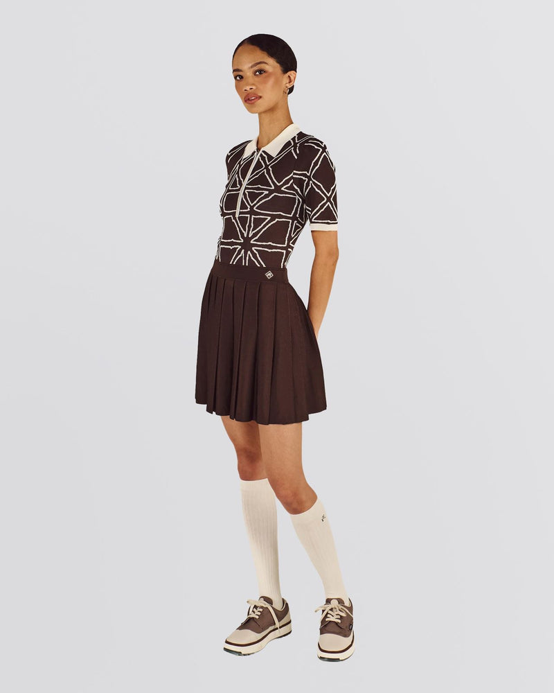 Viviana Dress Brown