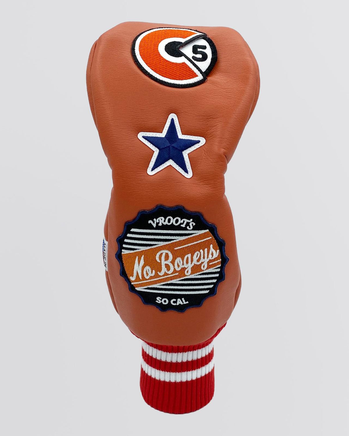 The Point Fairway Headcover Laguna Orange