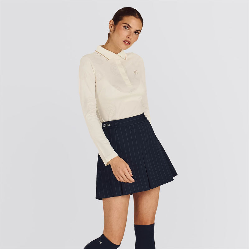 Womens Kiera Skirt Navy Stripe