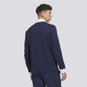 adidas Golf Originals Originals 3-Stripe Quarter Zip Night Indigo