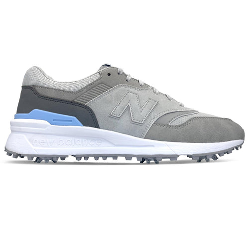 997 Waterproof Spiked Golf Shoes Gray/Blue - SS25