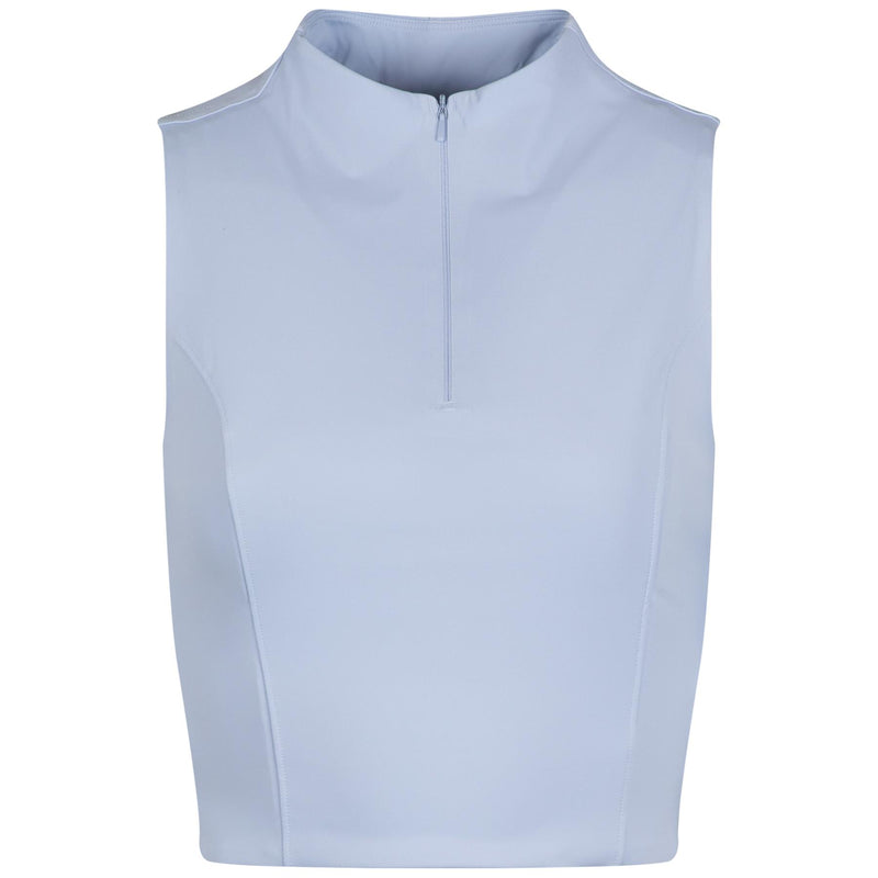 Womens Sunfire Zip Tank Top Brunnera Blue