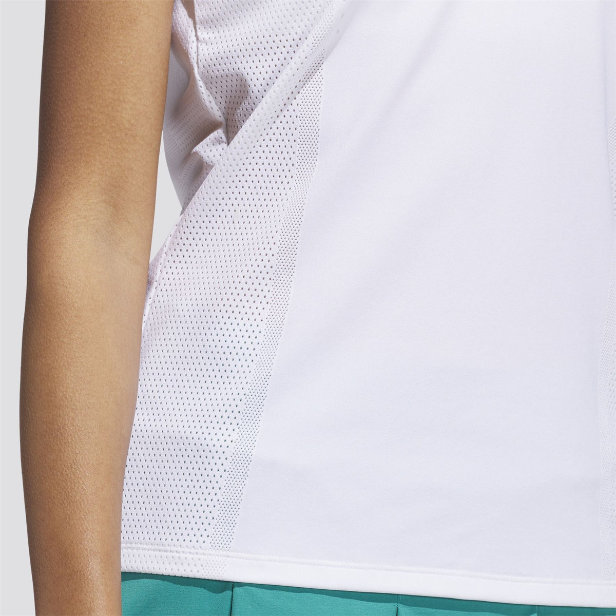 Womens Ultimate365 Tour Engineered Tee White