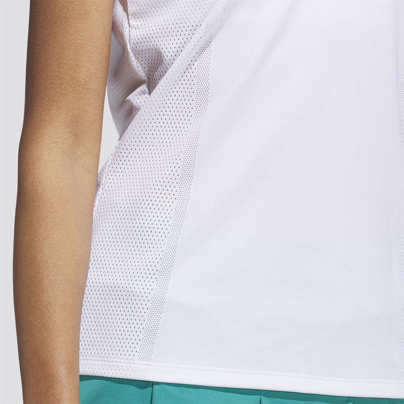 Womens Ultimate365 Tour Engineered Tee White