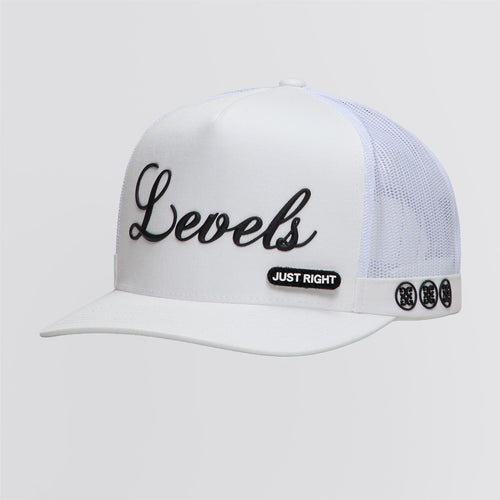 Levels Tall Trucker Cap Snow