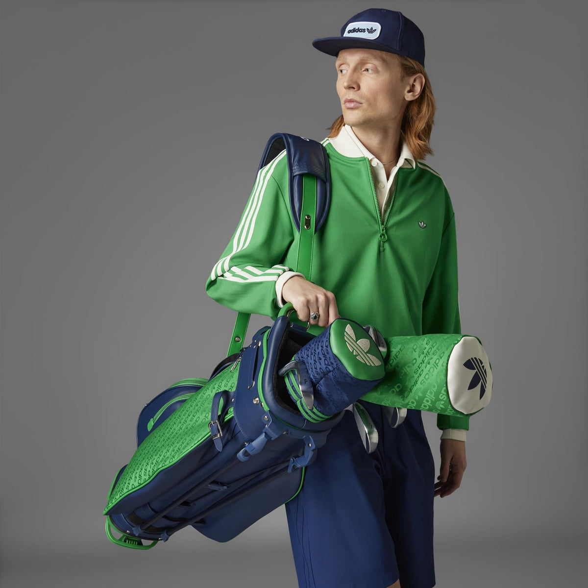 Caddy Stand Bag Green/Night Indigo