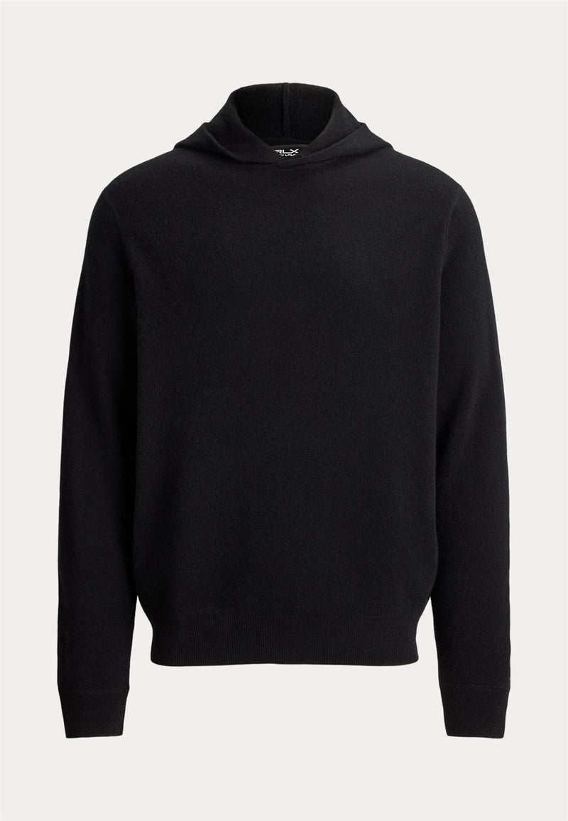 RLX Washable Cashmere Sweater Polo Black