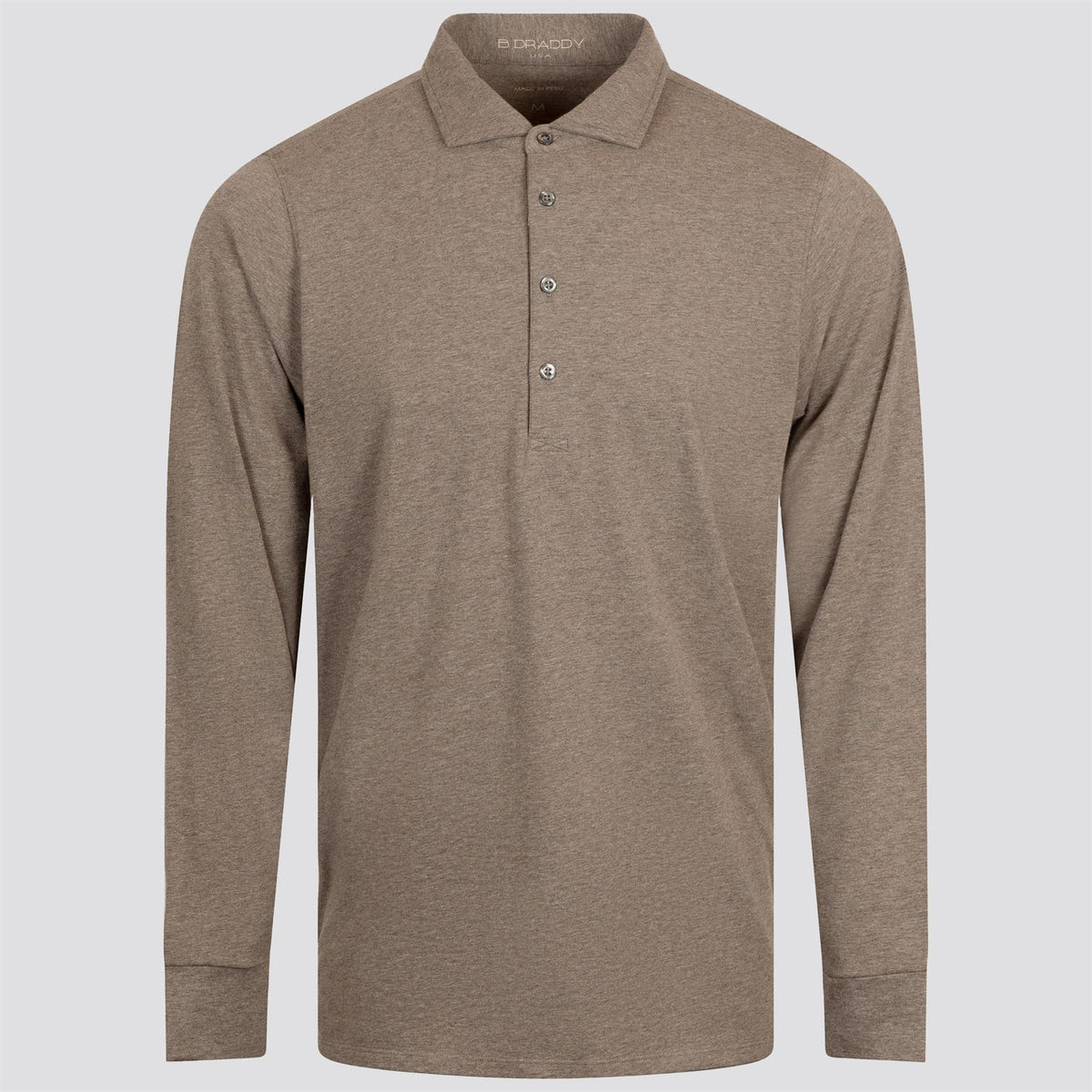 Quinlivan LS Polo Elk Heather