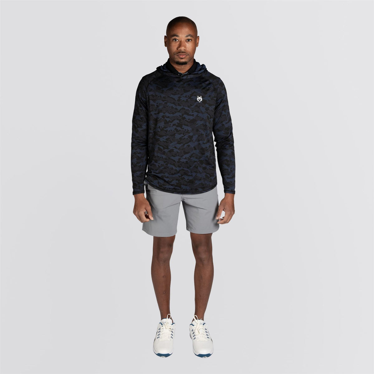 Wolfpack Camo Kennebec Sport Hoodie Maltese Blue