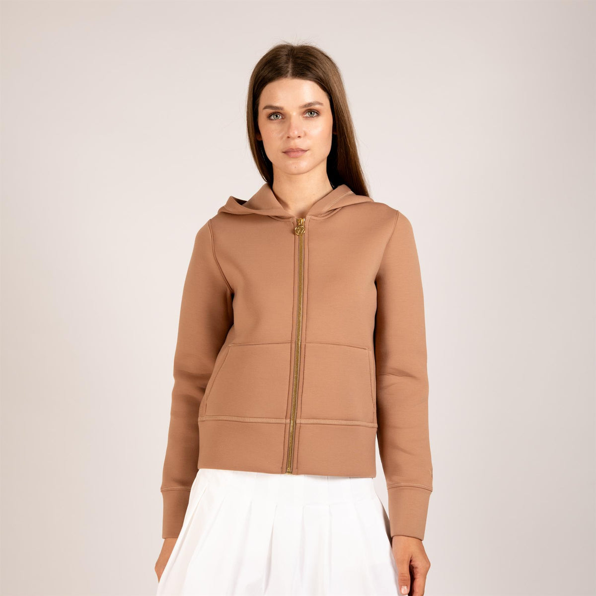 Womens Amelie Hoodie Sand