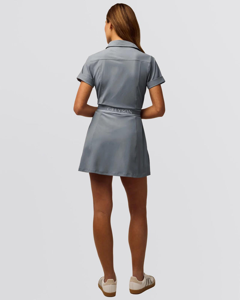 Womens Phoenix Belted Shirt Dress