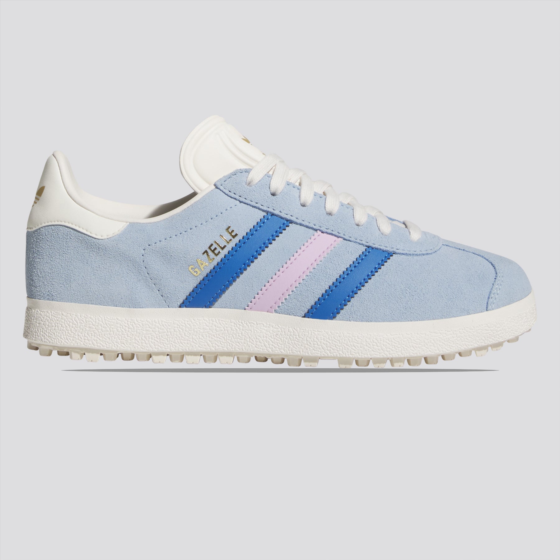 Womens Gazelle Spikeless Golf Shoes Clear Sky/Bluebird/Bliss Lilac