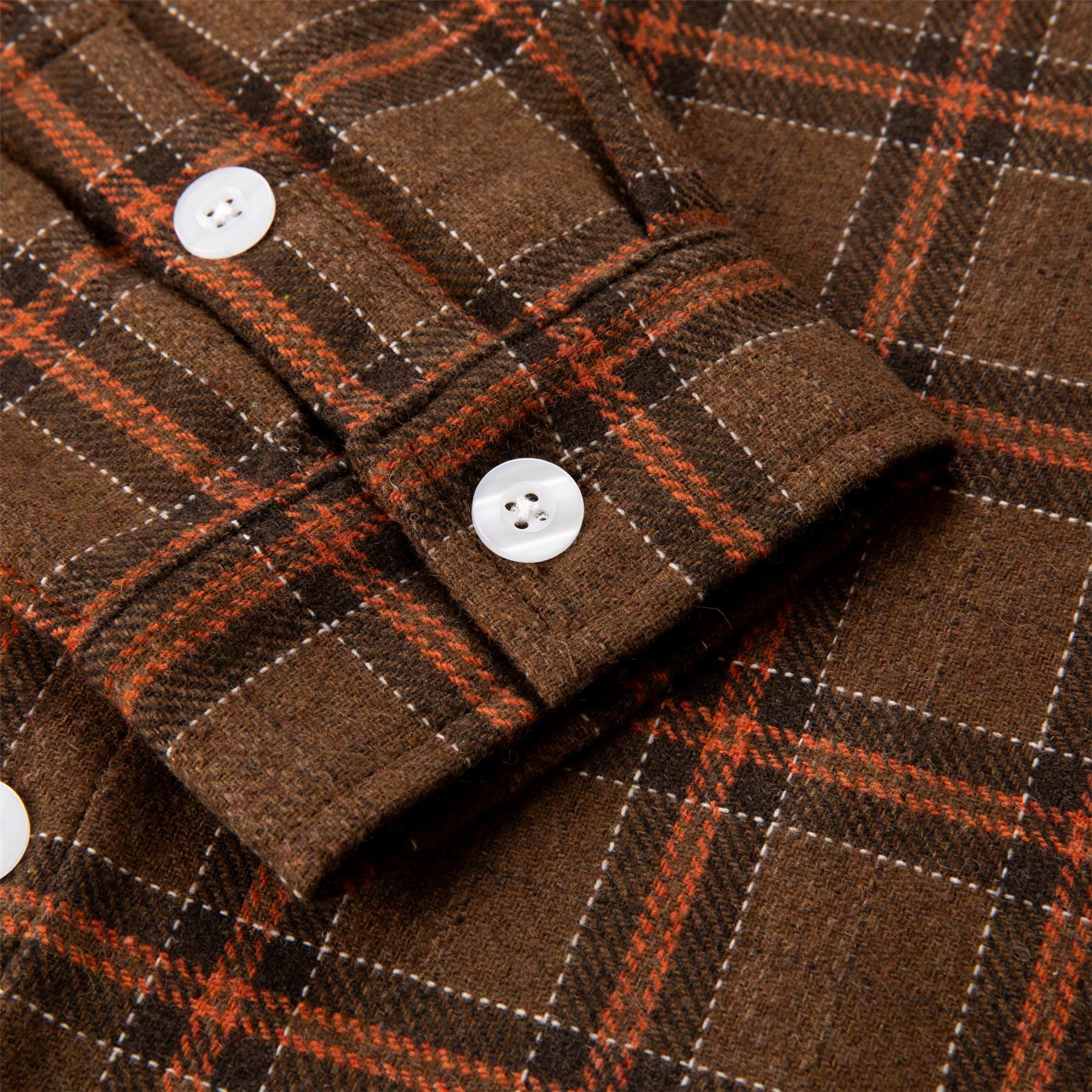 Students Golf Keaves Flnnel LS Shirt Brown – TRENDYGOLFUSA.COM