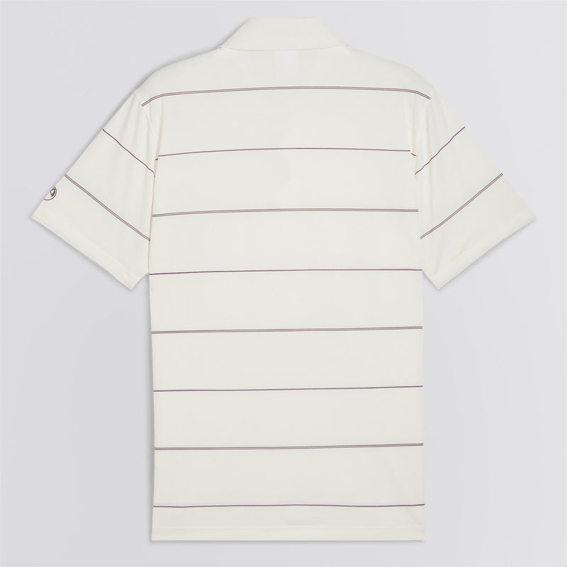 x AP Rugby Stripe Polo Warm White
