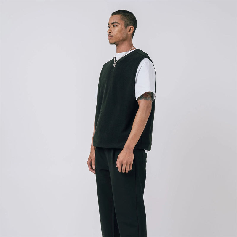 Ardens Polar Fleece Vest Black