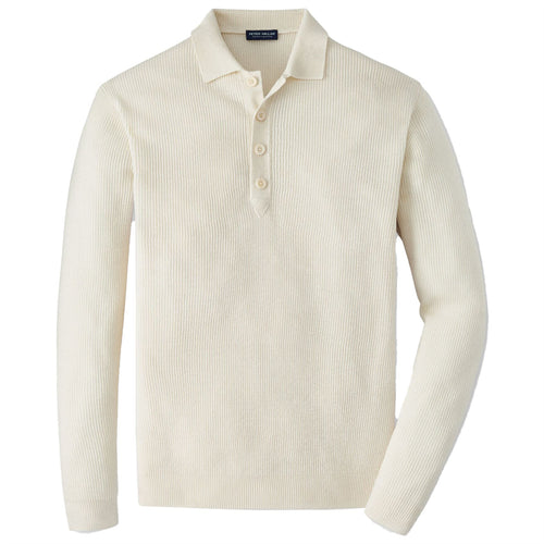 Brixham Sweater Polo Almond - SS24
