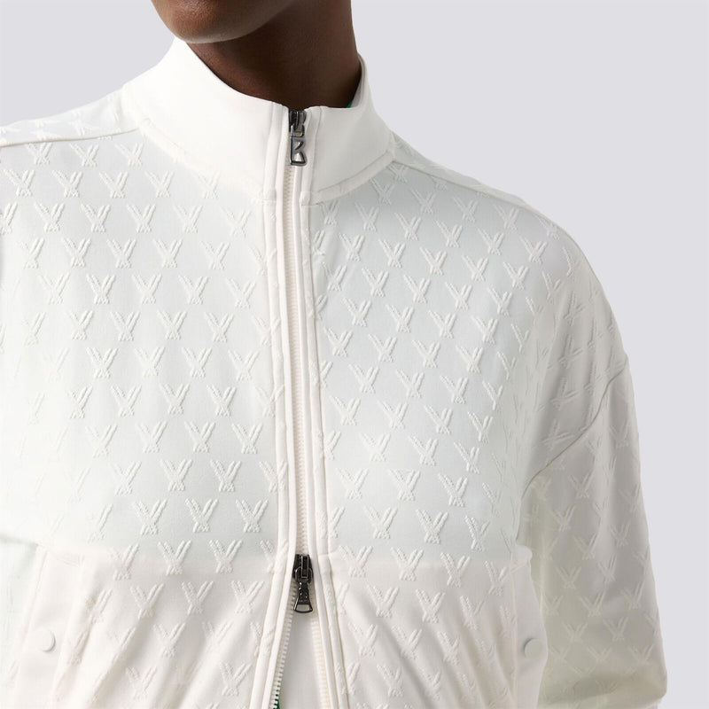 Womens Aylin Full Zip Jacket Off White
