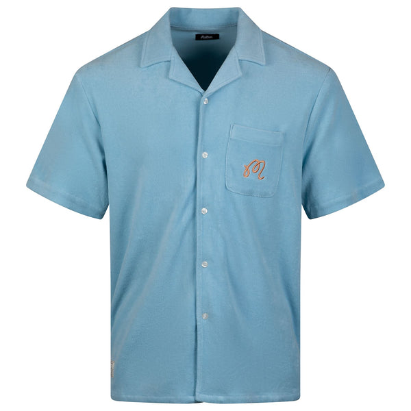 ■Malbon Golf■ Toko Toko Button Up Shirt SKY BLUE MAN 8ac0db7c-aa09-4465-8301-