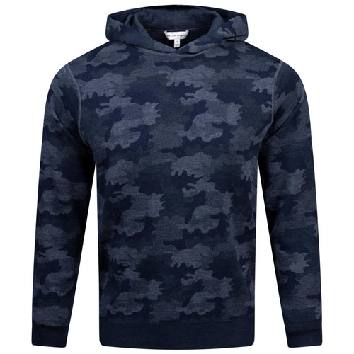 Reversible Camo Popover Hoodie Navy - 2025