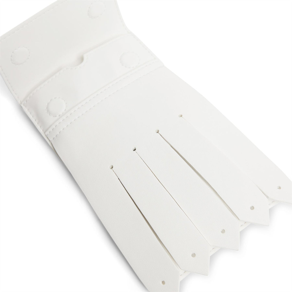 Womens Leather Strap Phone Case White