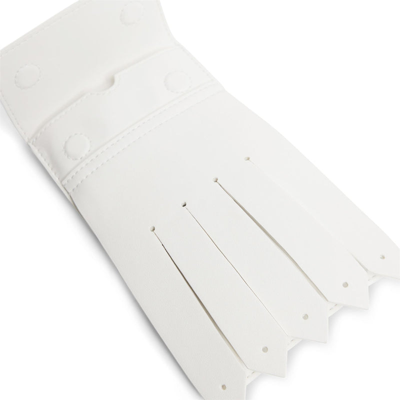 Womens Leather Strap Phone Case White