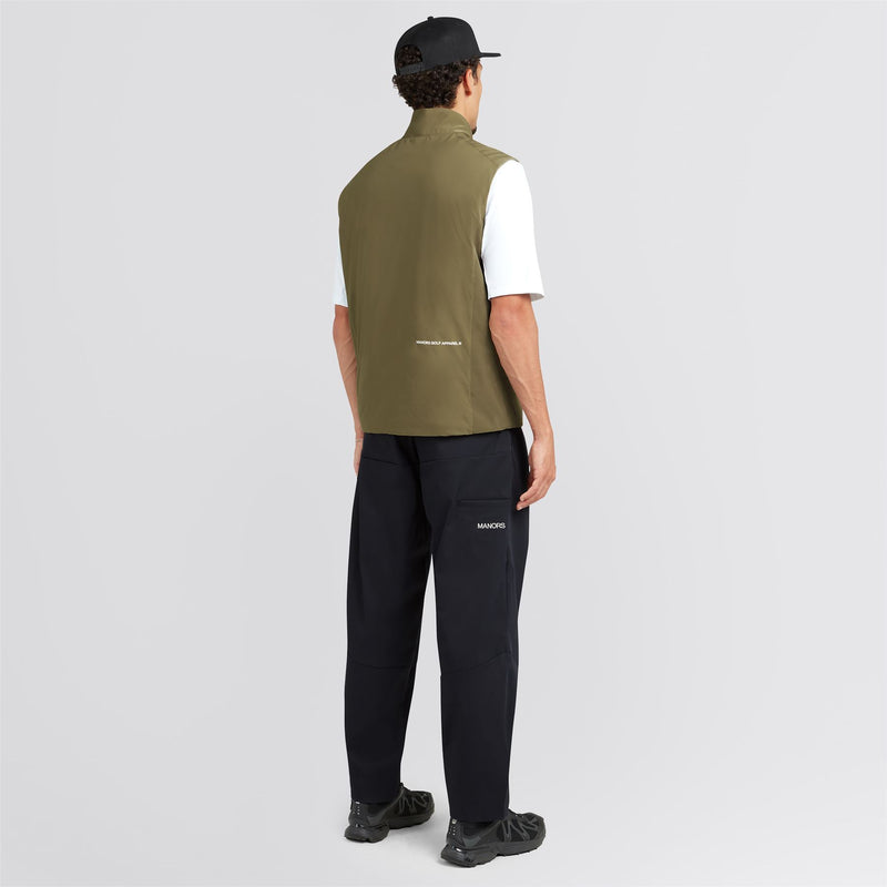 Insulated Course Vest Dark Olive