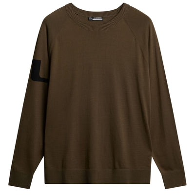 Gusten Knitted Sweater Forest Green