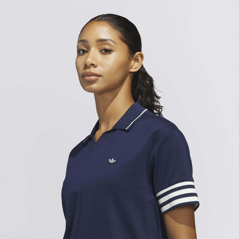 Womens Originals 3-Stripe Polo Night Indigo