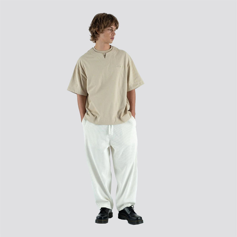 Olvere Double Collar Tee Tan