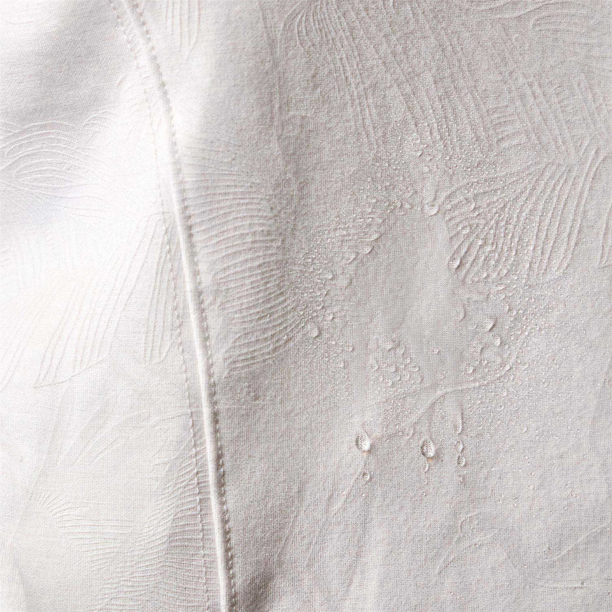 Womens Tulip Lounge Pants Cream Debossed Crane